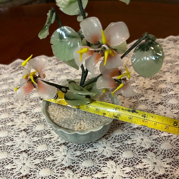 Mini Jade and Rose Quartz tree - Picture 9 of 11